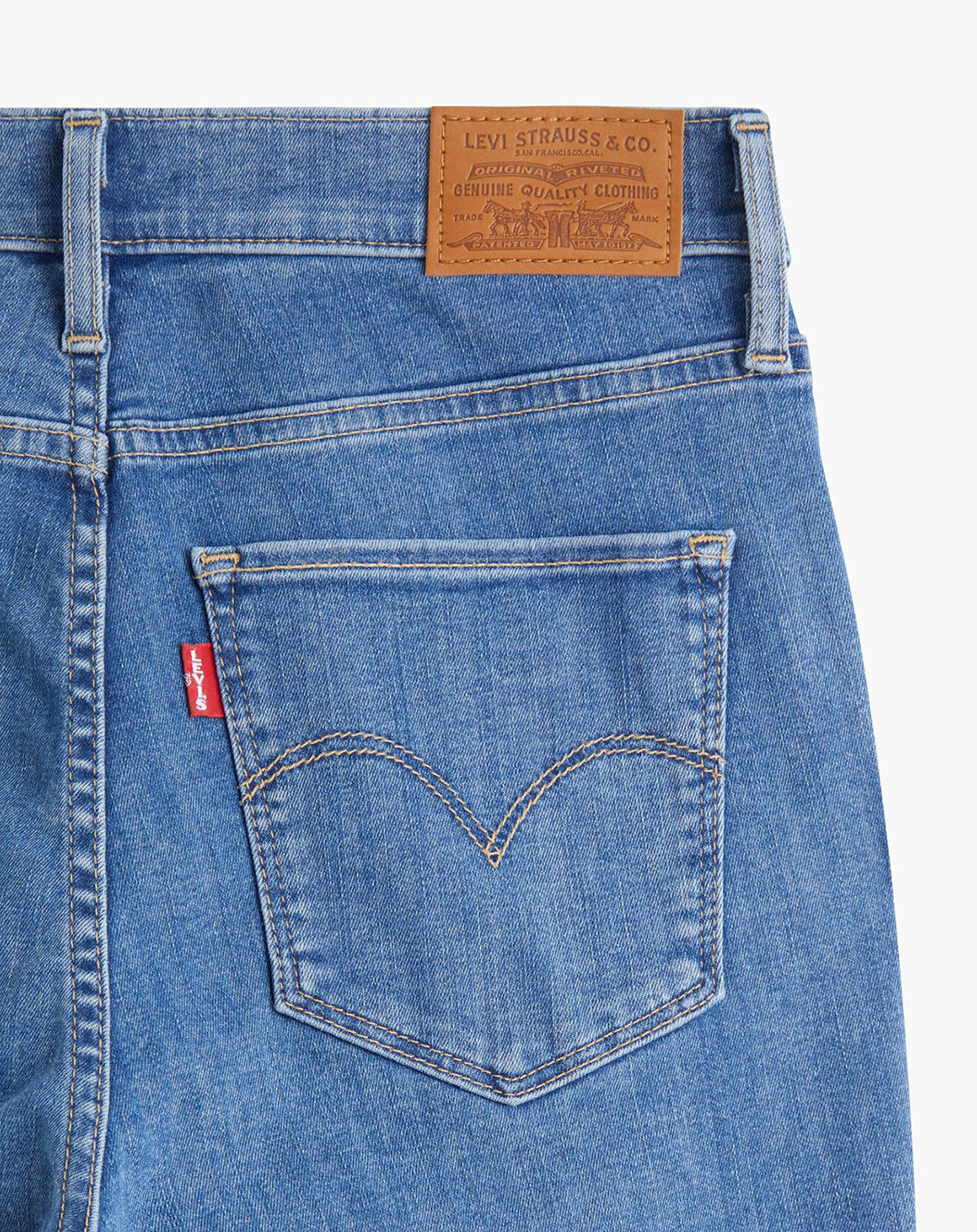Levi's® Jean super skinny 720 Hirise Galaxy bleu moyen