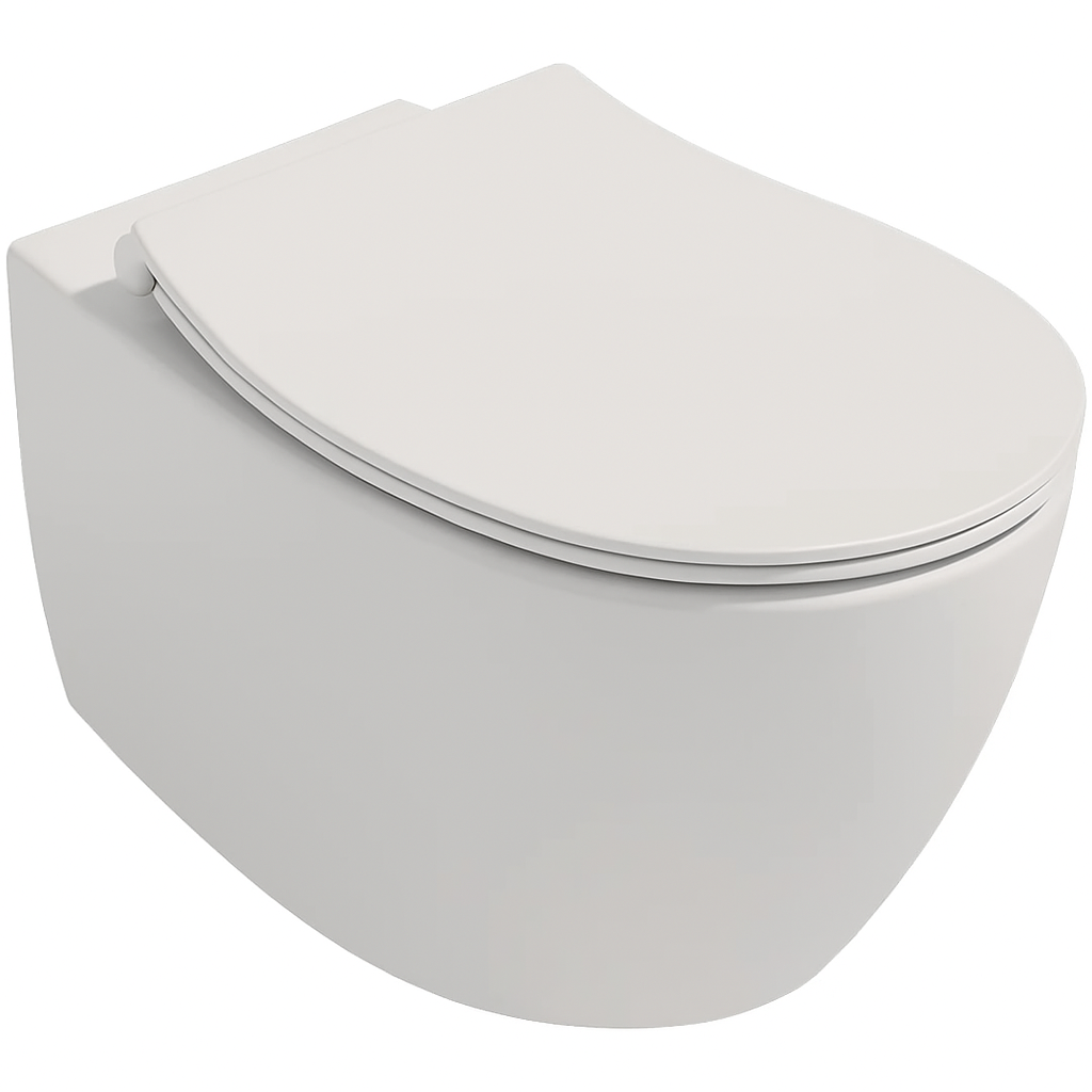 Isvea Sentimenti softclose toiletzitting wit mat