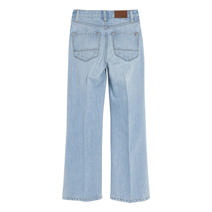 Bellerose Jean Wide Leg Gardenia | Denim bleached