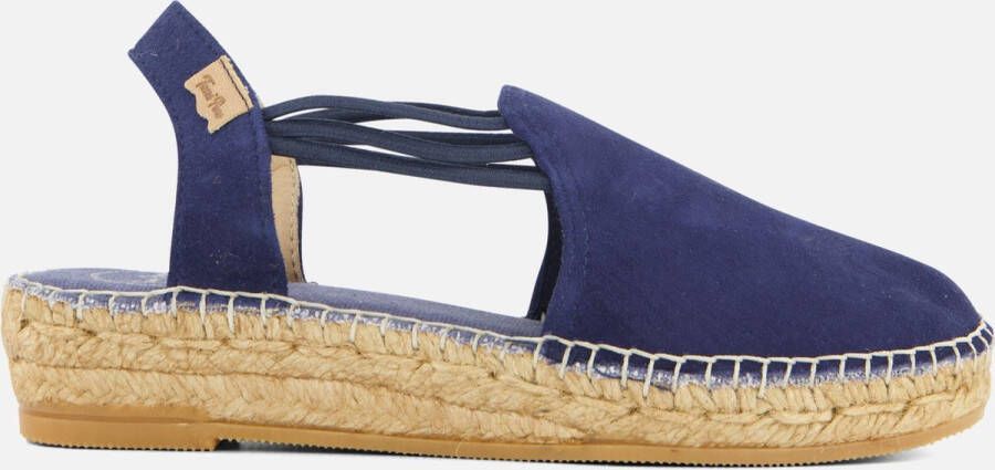 Toni Pons Nuria Espadrilles blauw Suede Dames