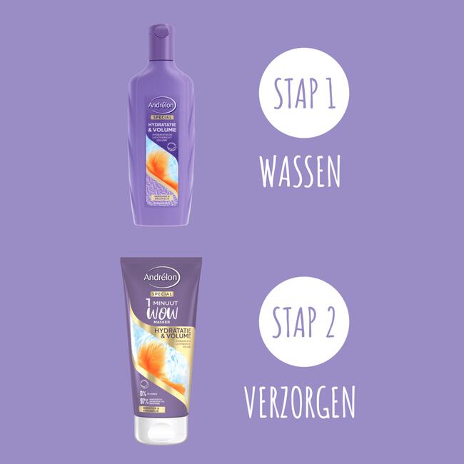 Andrélon Hydratie & Volume Masker​ 180 ML