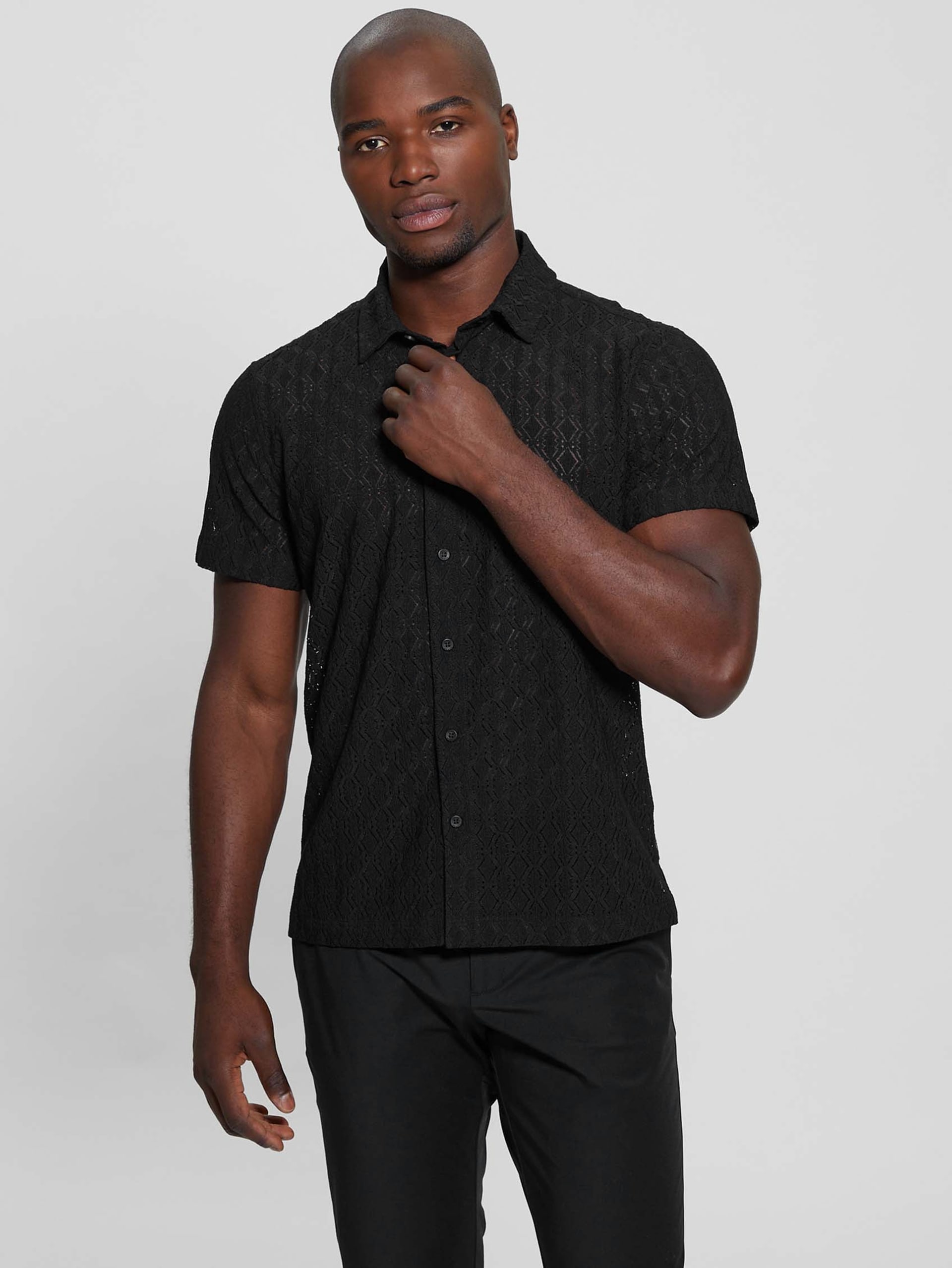Camisa Reeves Perfurada