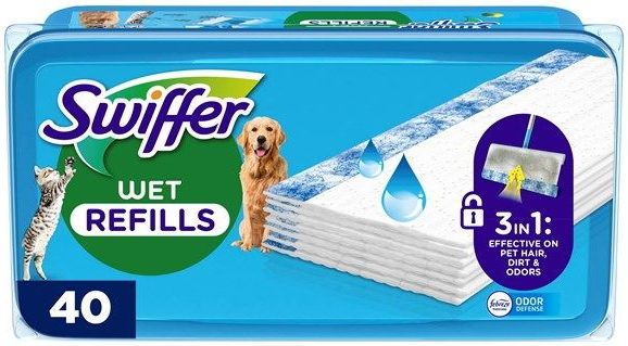 Swiffer Wet Pet 40 pcs