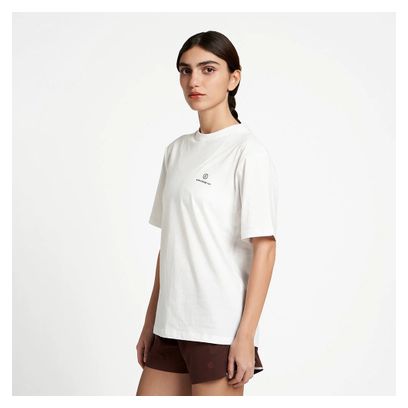 T Shirt Manches Courtes Ciele Everybody Run Trooper Blanc