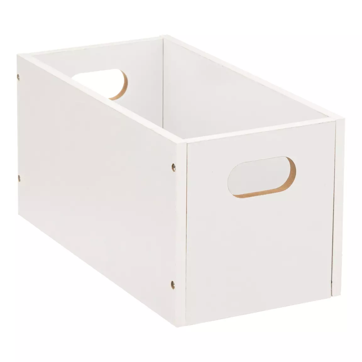 Boite de rangement (15 x 31 x 15 cm) Mano Blanc