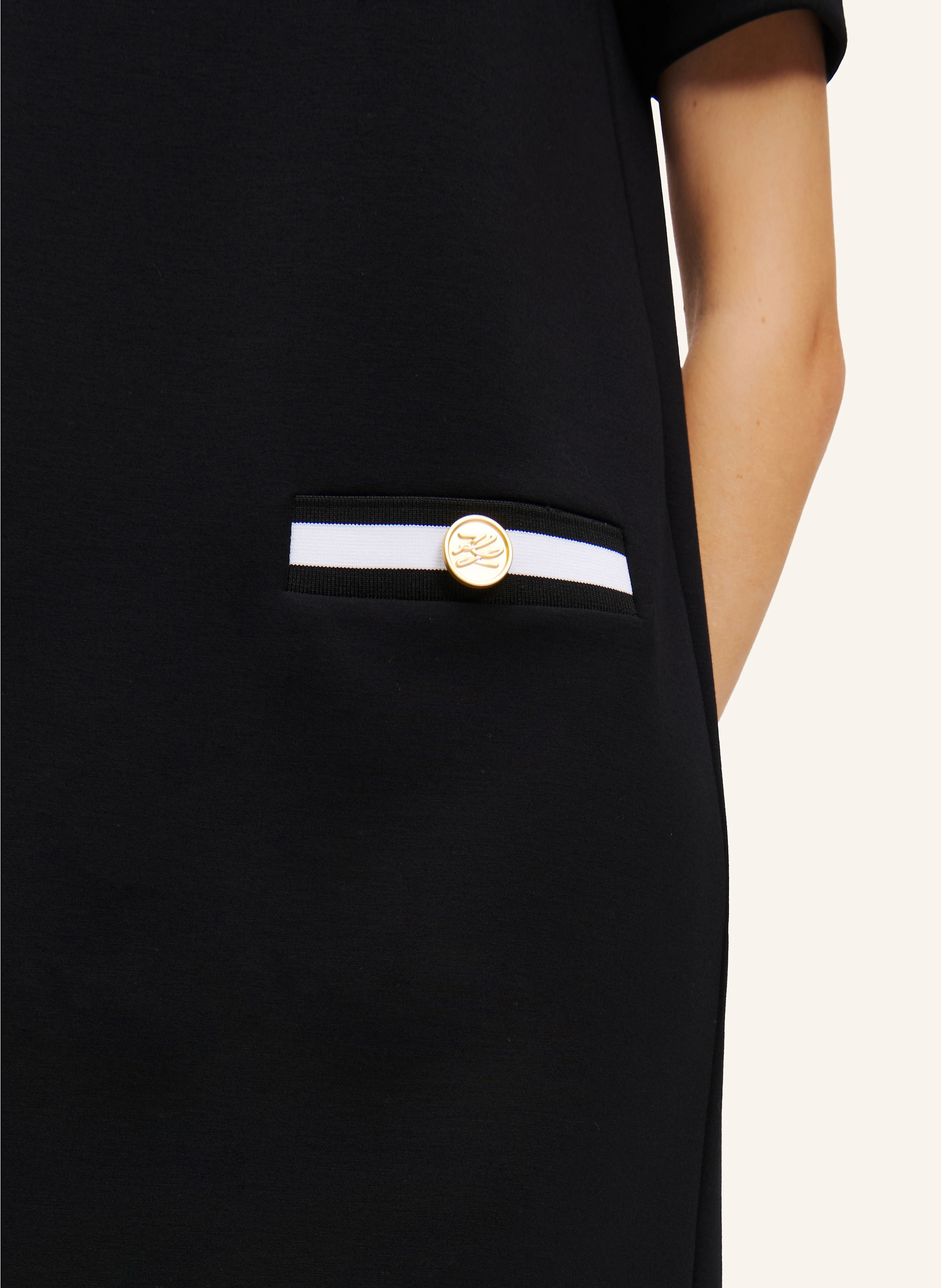KARL LAGERFELD KARL ESSENTIAL T-SHIRT-KLEID