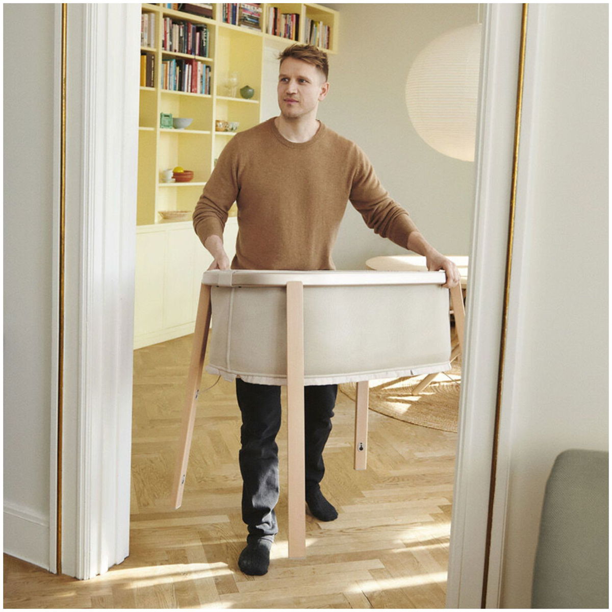 STOKKESTOKKE   Snoozi Stubenbett graphite grey