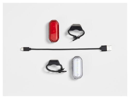 Eclairage Avant/Arrière Bontrager Ion 50 R / Flare R Metro Noir