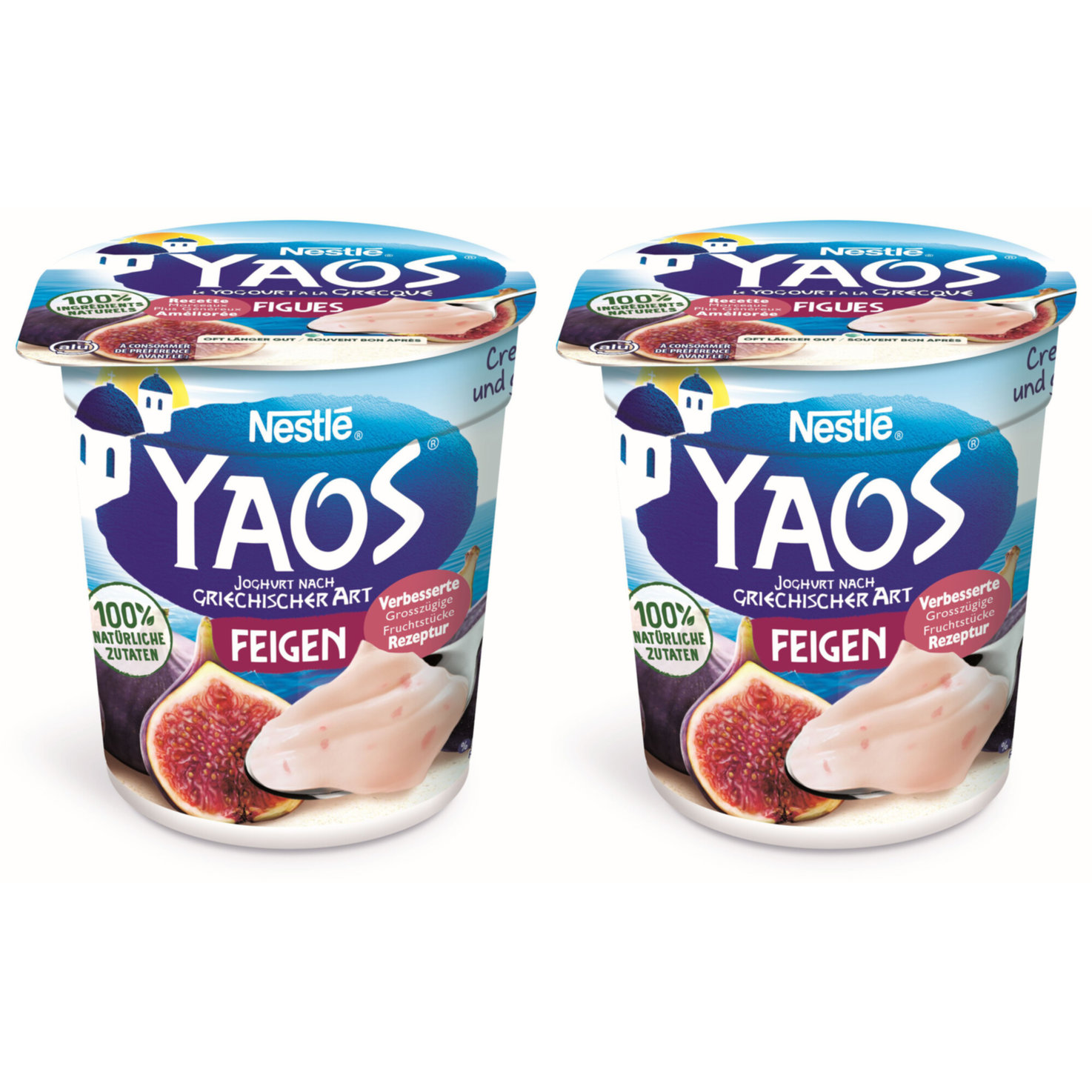 Yaos Joghurt Feigen nach Griechischer Art 2x150g