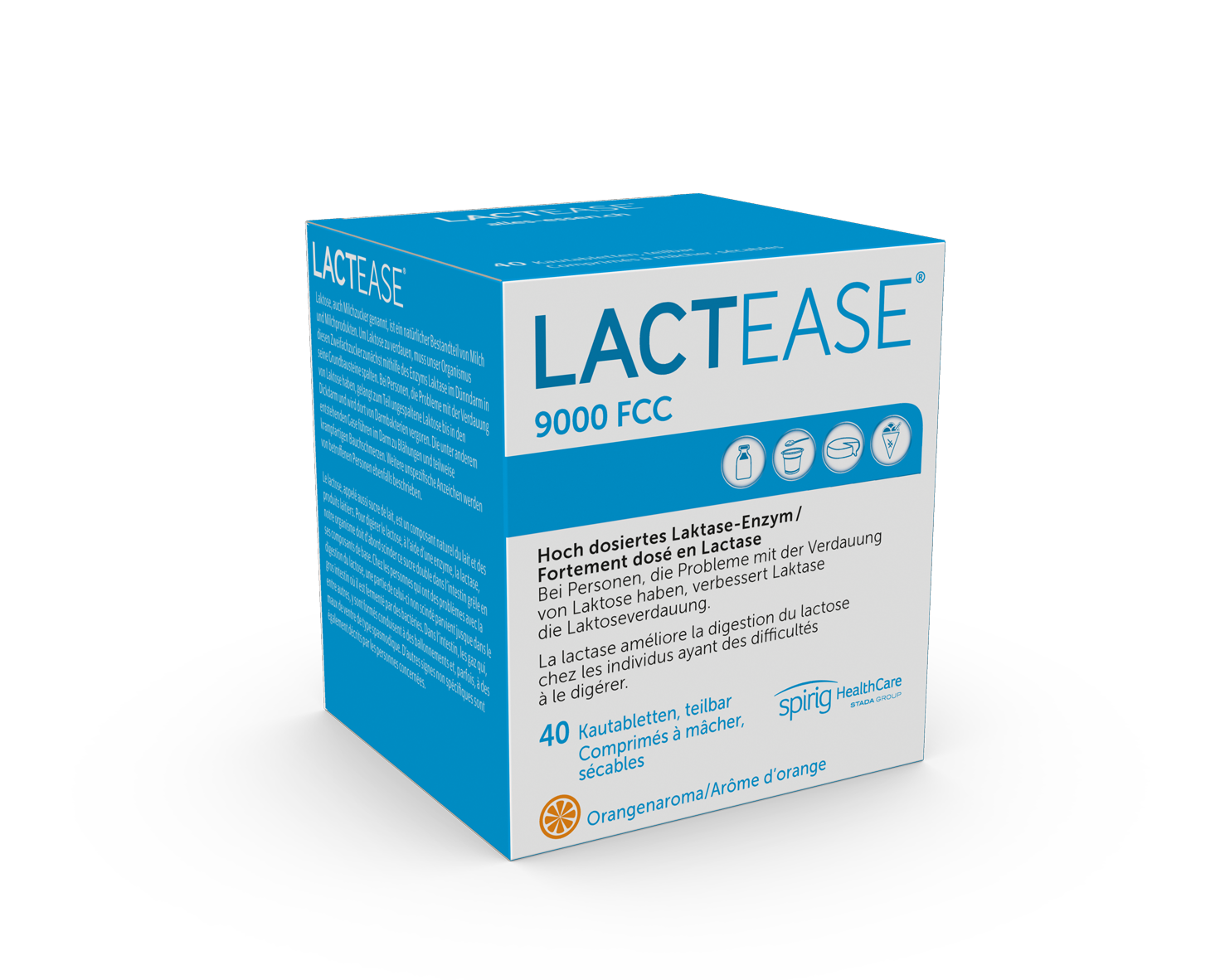 LACTEASE 9000 FCC<br>40 Stück, Kautablette, teilbar