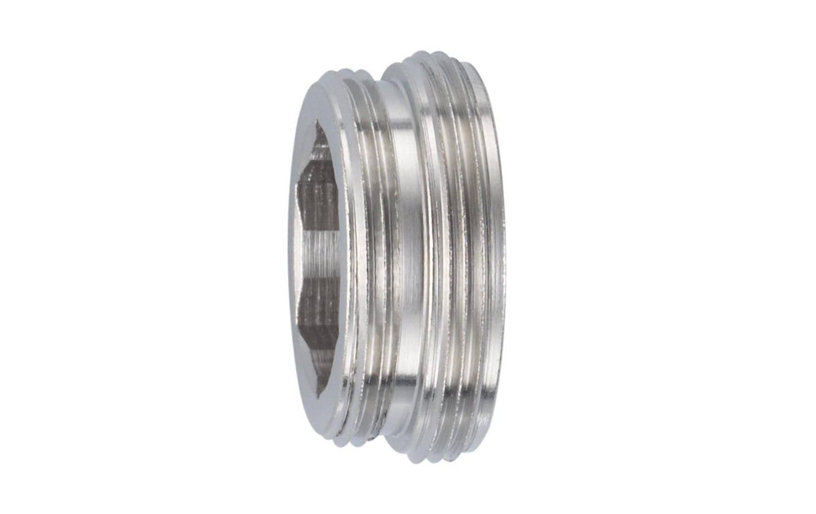 Reduktion M22 x 1, M24 x 1 GewindeVerchromte Messing-Reduktion