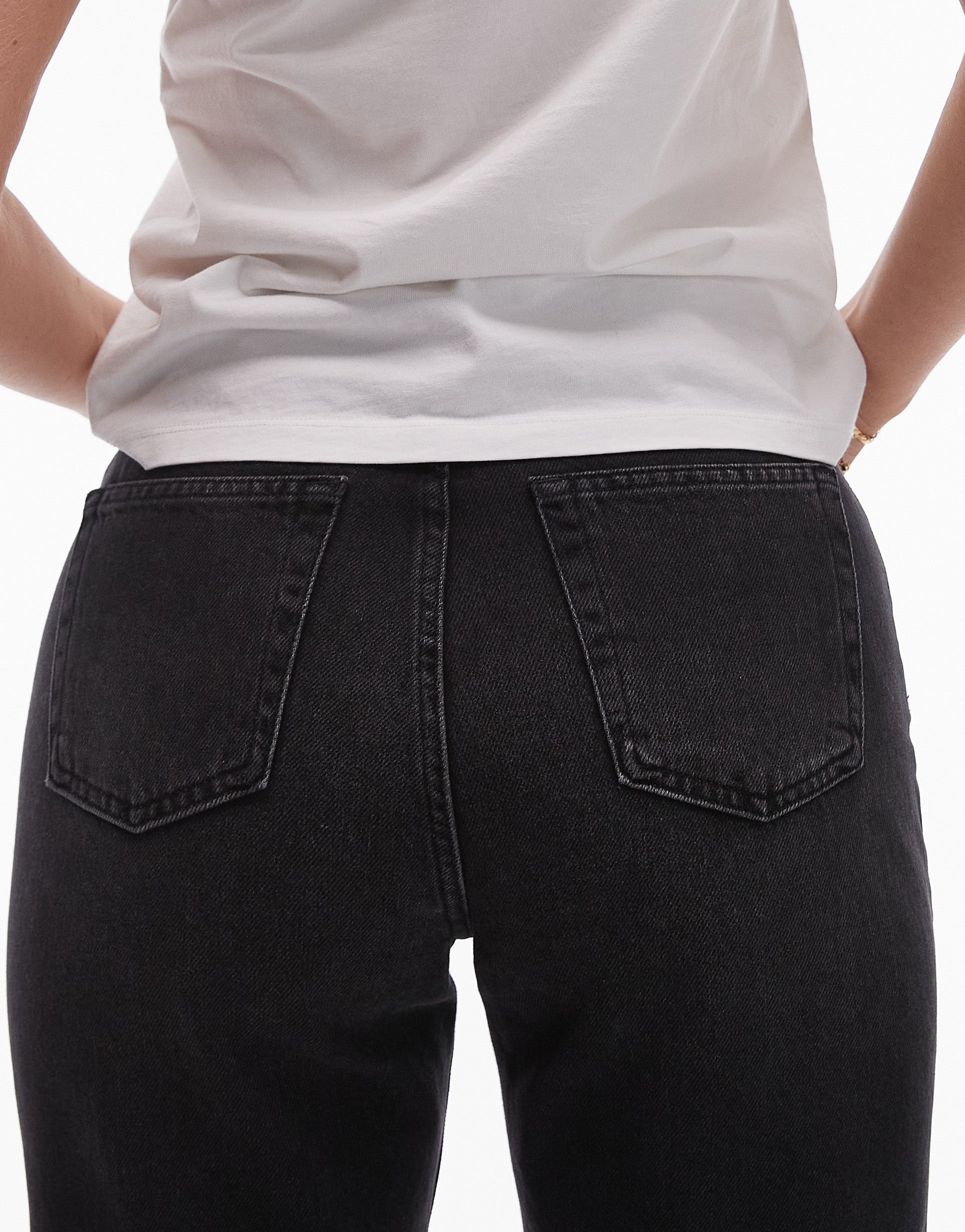TOPSHOP High waist Straight fit Jeans