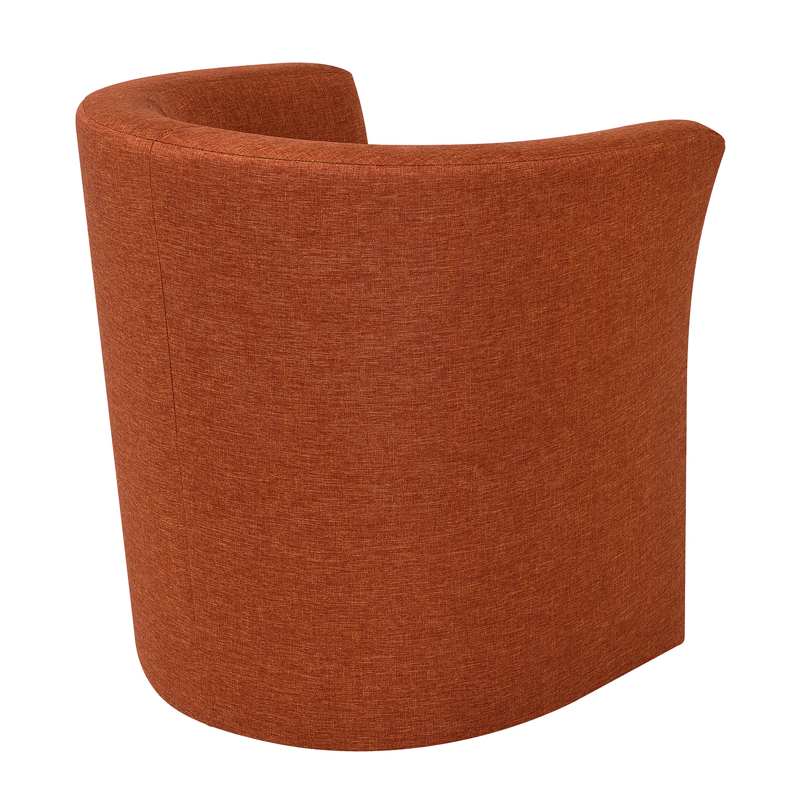 Cocktailsessel - orange - 76 cm hoch