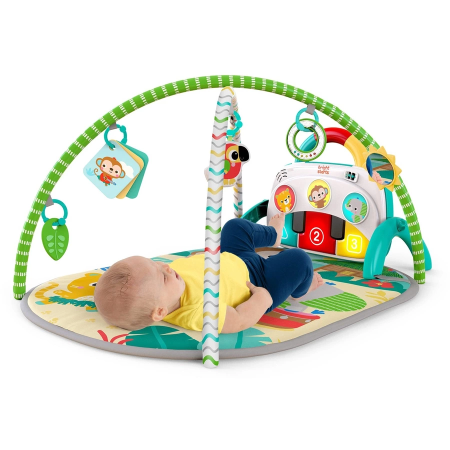 Bright Starts 4- in- 1 Groovin' Kicks™ Piano & Drum Kick Spielezentrum