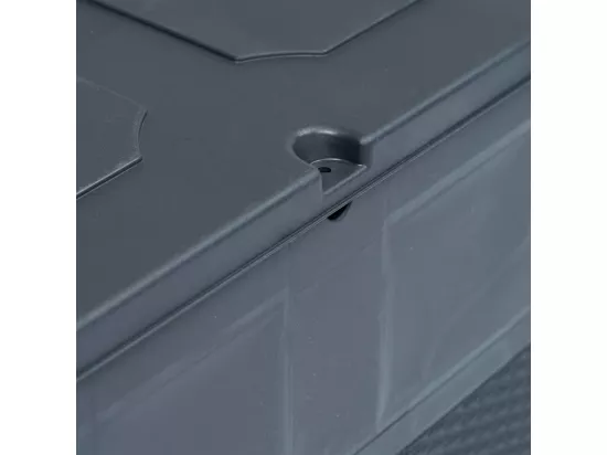 Boîte de rangement de jardin 320 L Anthracite