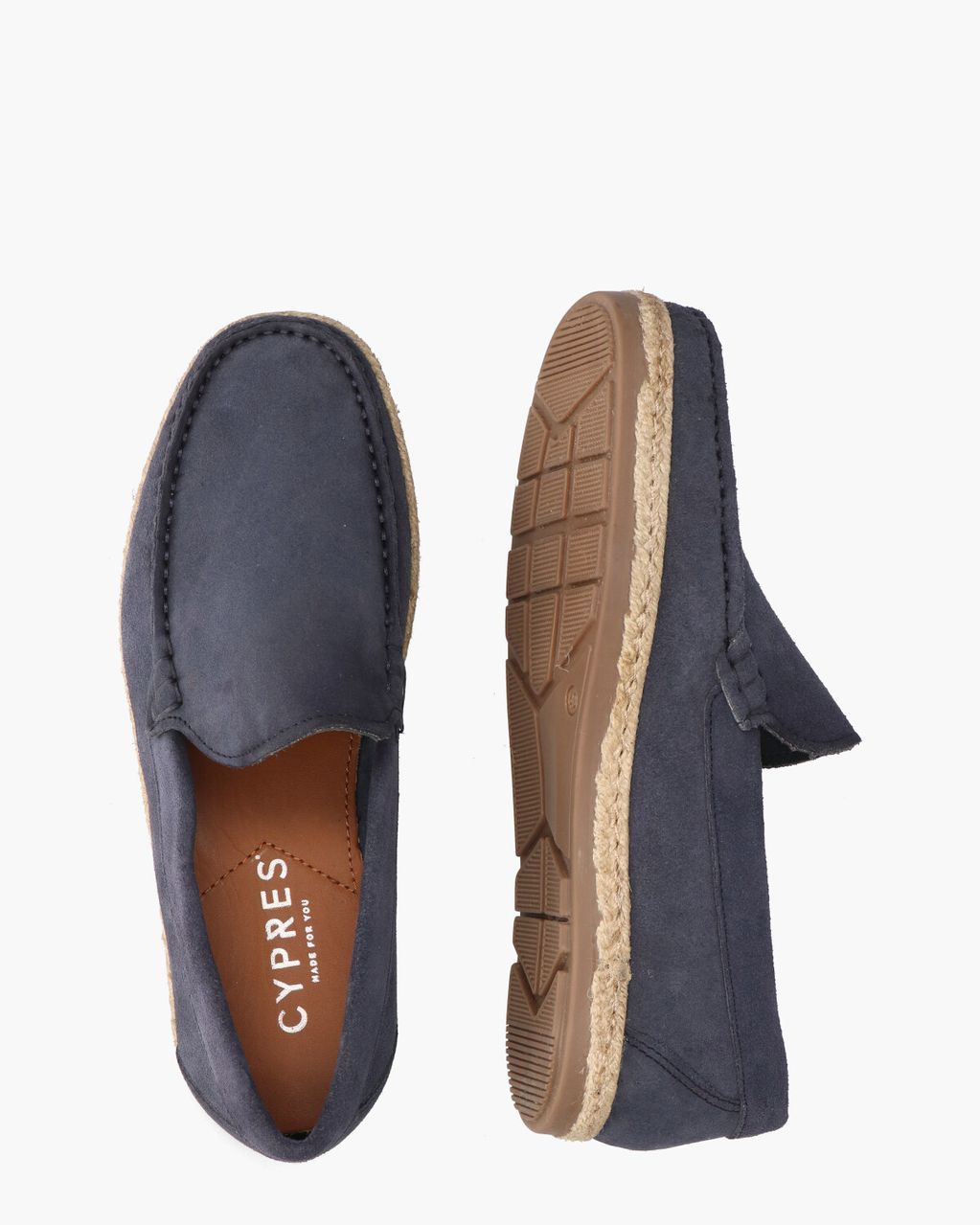 Cypres 3393 Donkerblauw Herenloafers