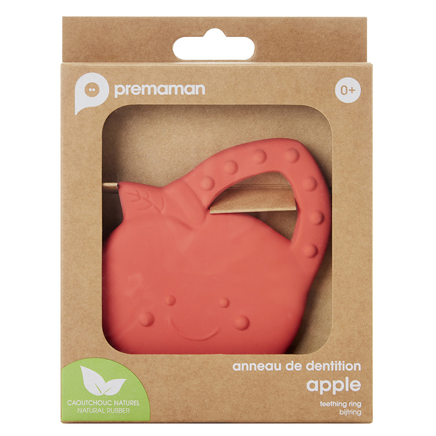 Anneau de dentition en caoutchouc Apple