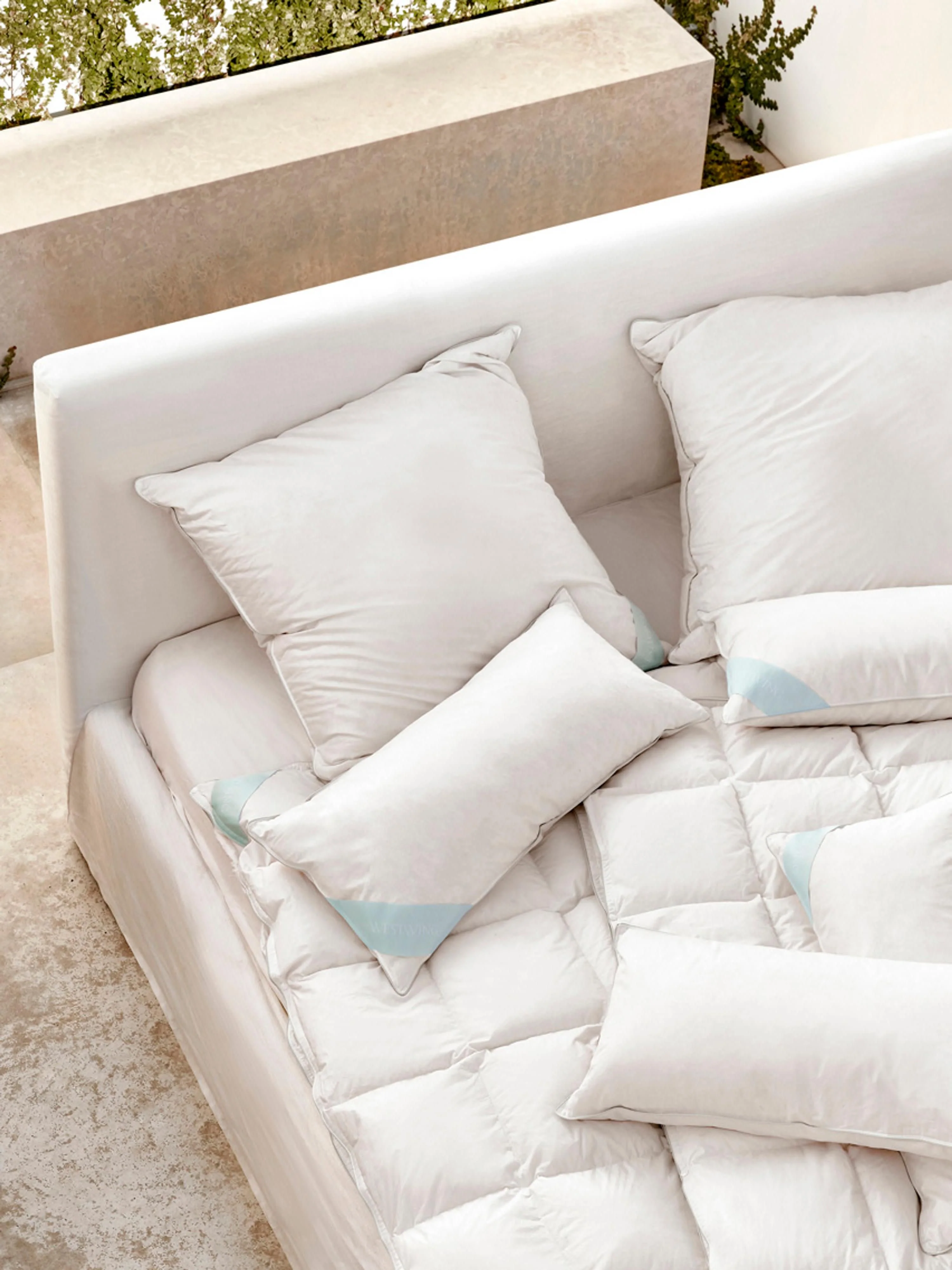 3-kamer hoofdkussen Premium, zacht