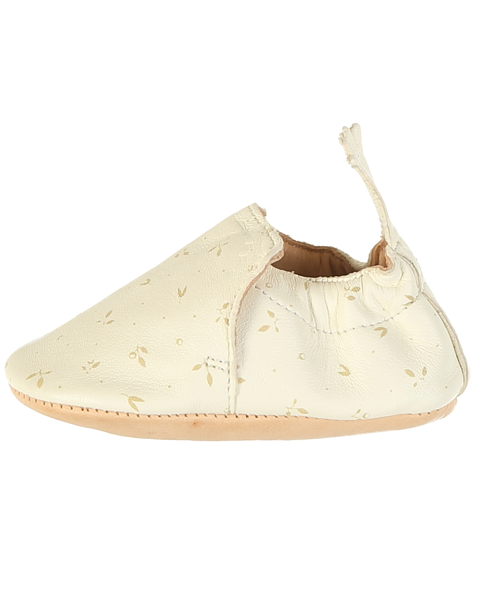 Krabbelschuhe BLUMOO FLORAL in weiß