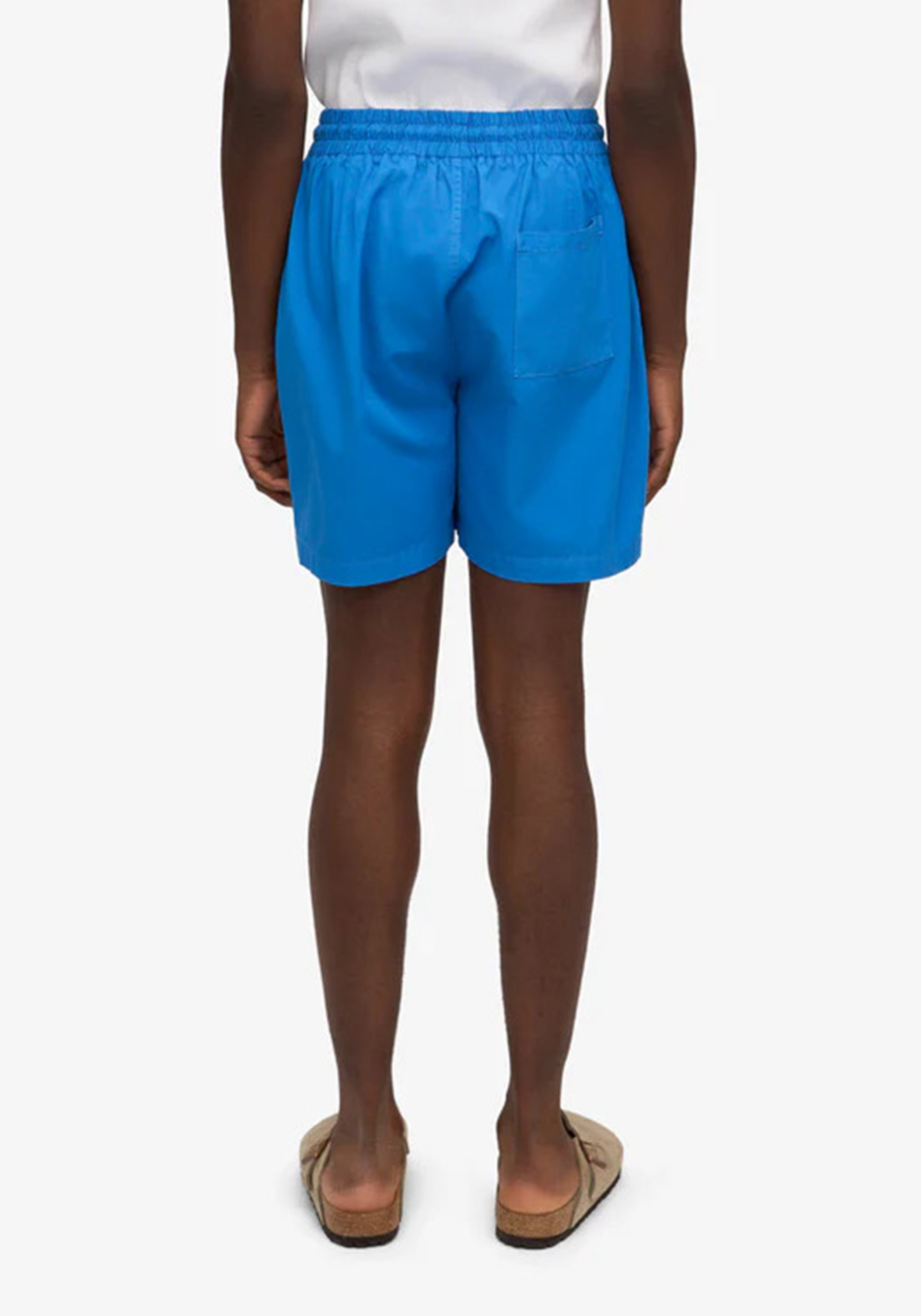 Colorful Standard Herren-Twill-Shorts Pacific Blue