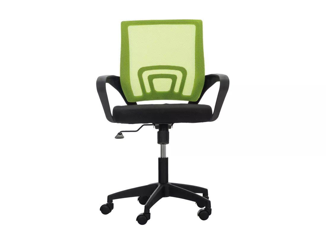 Chaise de bureau - Microfibre & Plastique - Vert - Auburn