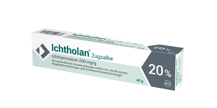 ICHTHOLAN Zugsalbe 20 %<br>40 g, Tube, Salbe