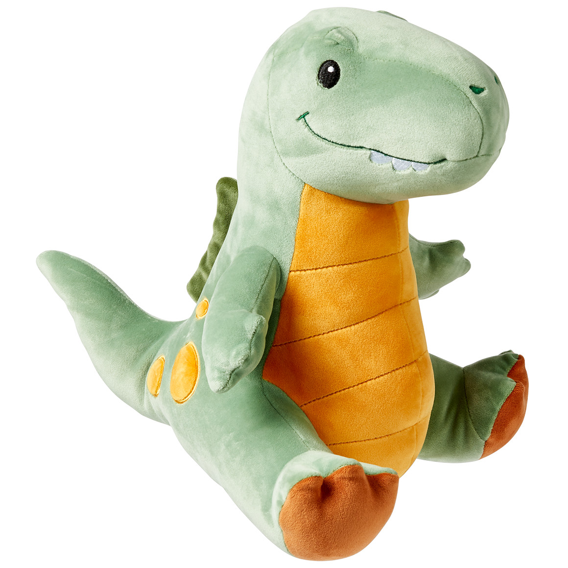 Großes Dino Plüschtier hellgrün