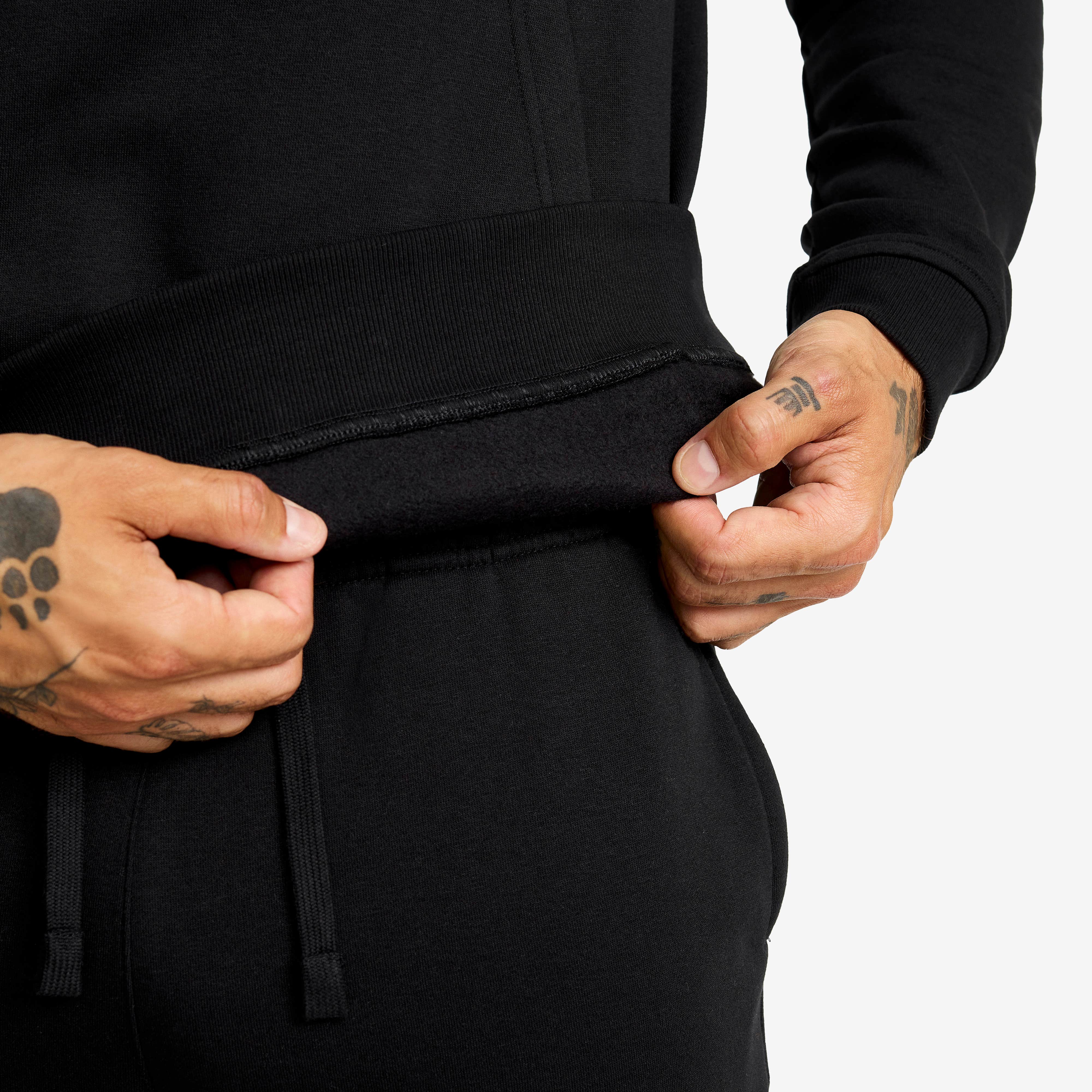 RVRC Hoodie Herre Black/Oatmeal