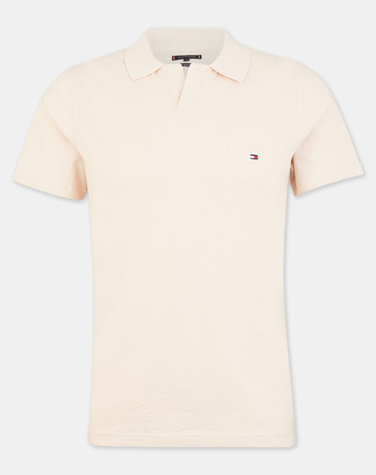 Tommy Hilfiger Polo slim Tech beige clair