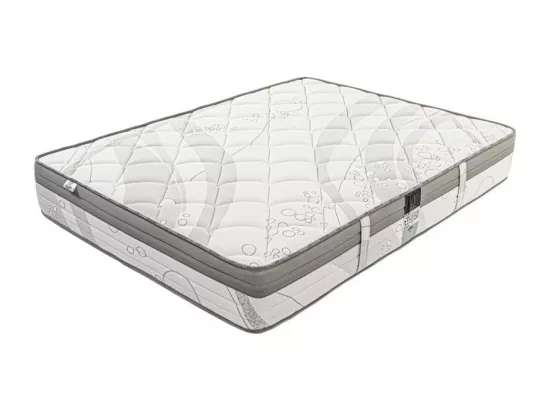 Matelas Relaxation, 26cm, Ressorts Ensachés, Mousse Haute Densité, ergonomique, Soutien ferme + Oreiller, 160x200cm