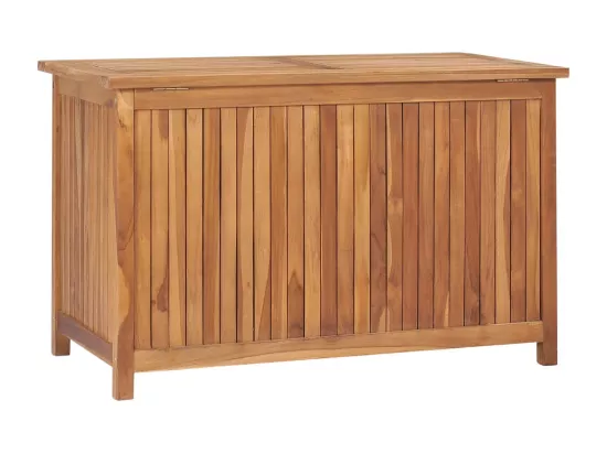 Boîte de rangement de jardin 90x50x58 cm Bois de teck solide