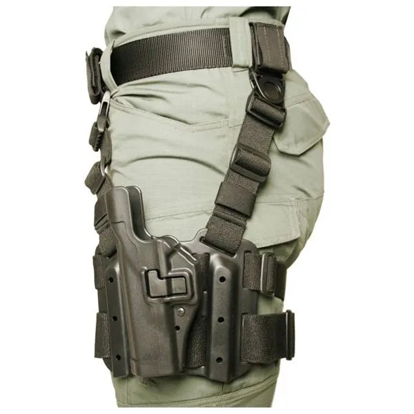 Blackhawk -  Blackhawk Holster Serpa Lvl 2 Tac G 17/19/22/23/31/32 schwarz LH