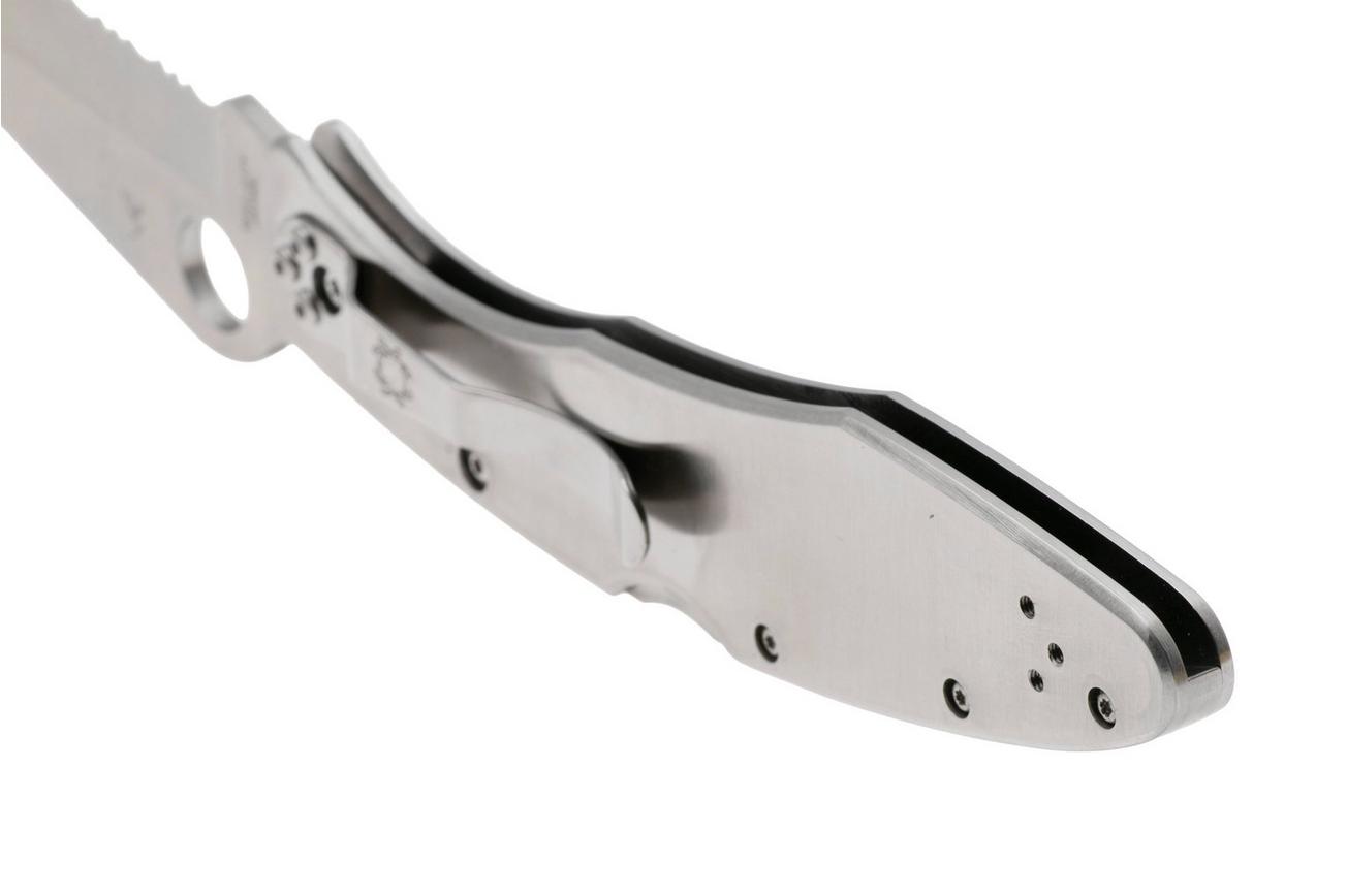 Spyderco Police C07PS partly serrated zakmes