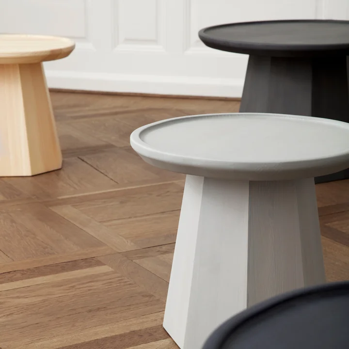 Normann Copenhagen - Pine Beistelltisch, Ø 45 x H 40,6 cm, natur