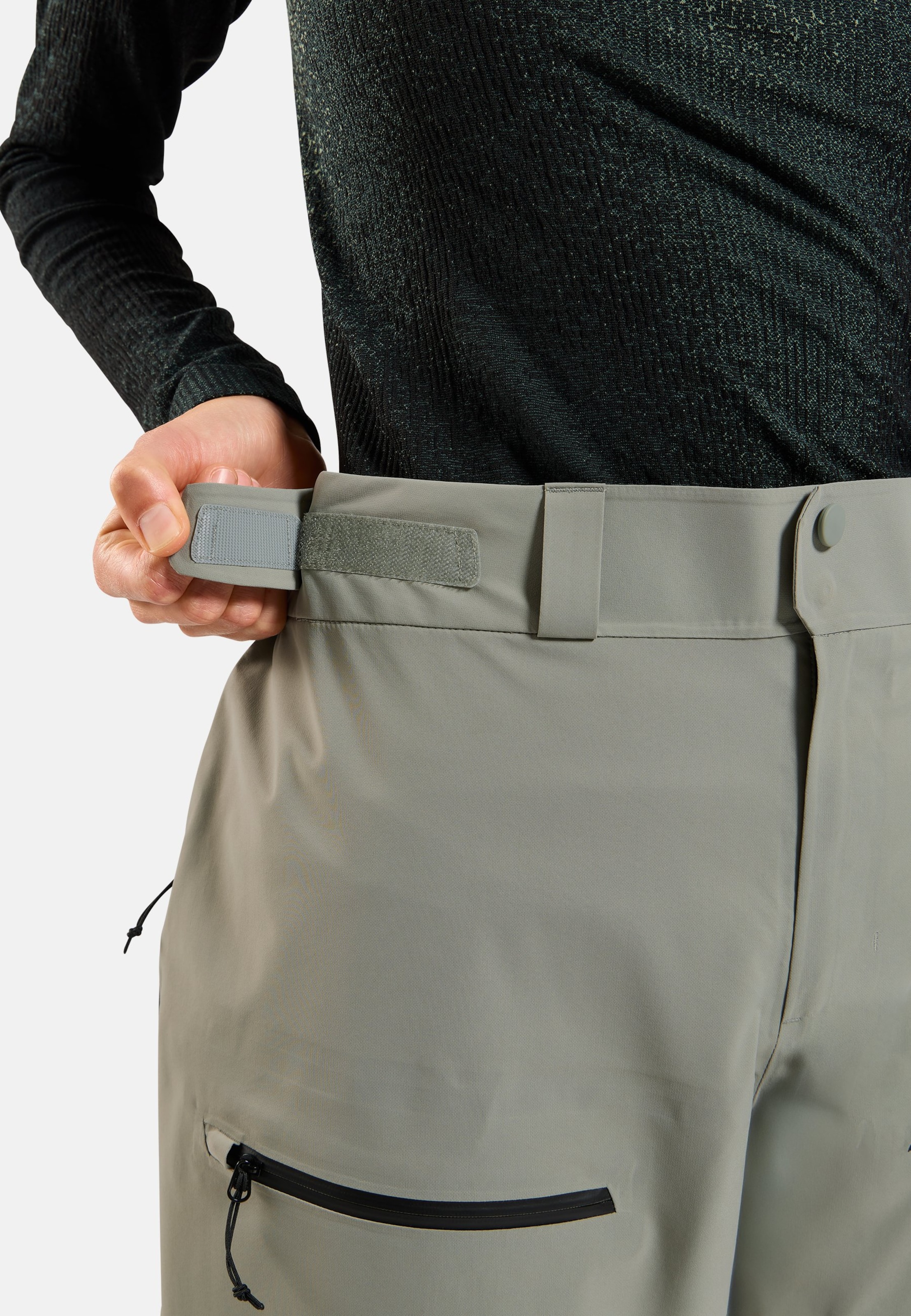 X-Alp 3L Hardshell-Skihose in shadow