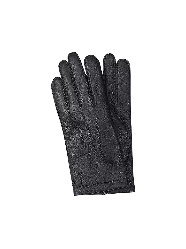TR-HANDSCHUHE Lederhandschuhe schwarz