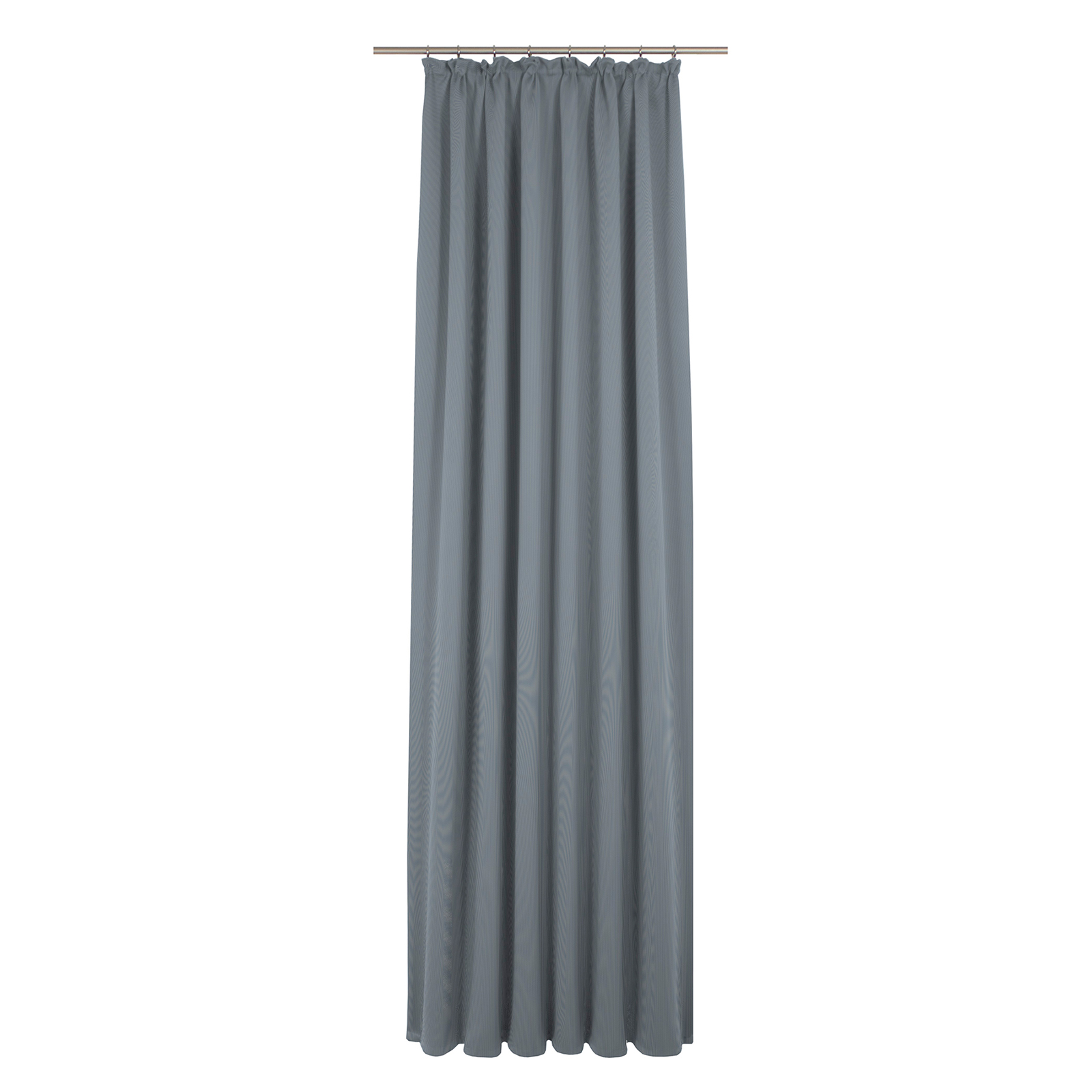 Einzelschal mit Kräuselband UNI COLLECTION LIGHT - königsblau - 145x145 cm