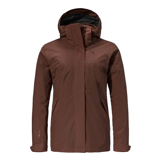 Schöffel 3-in-1-Funktionsjacke »3in1 Jacket Style Tamina WMS« 2 Stk. tlg. mitKapuze Wasserdicht, winddicht, atmungsaktiv Übergangsjacke