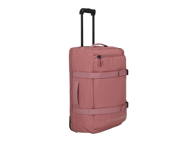 travelite Kick Off Rollenreisetasche L Rosa Reisekoffer