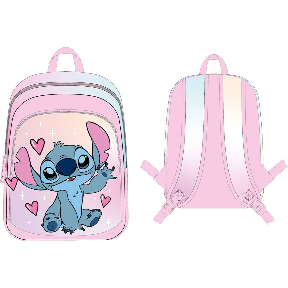 Stitch rugzak met holografisch effect