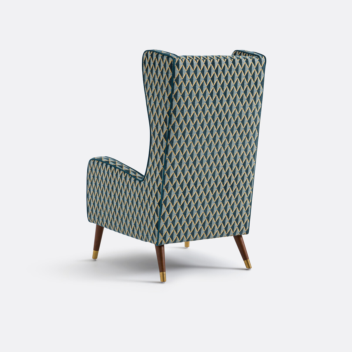 LA REDOUTE INTERIEURS<br>Poltrona XXL em fluweel, (Y)