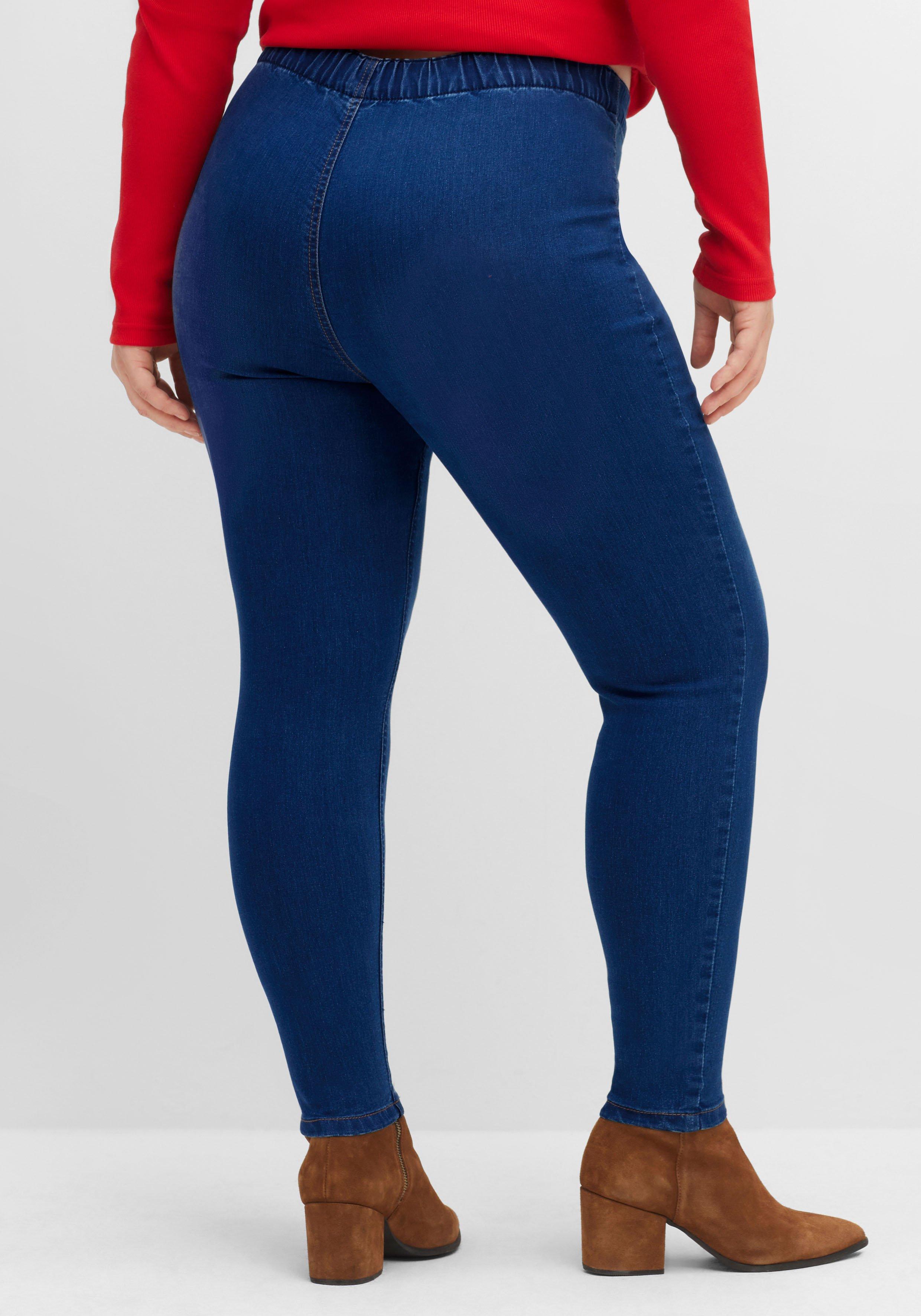 Doppelpack Jeggings mit Kontrastnähten