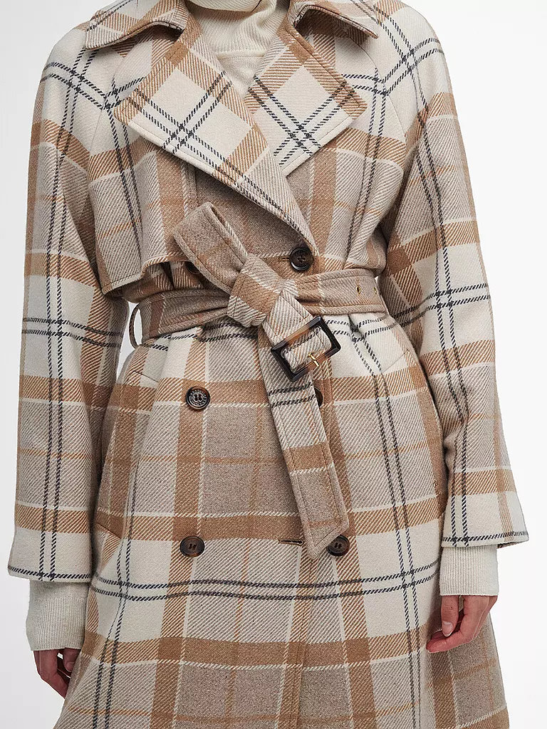 BARBOUR Wollmantel CLAUDETTE creme