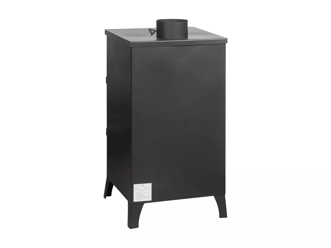 Poêle à bois Matilde Nera puissance 7,7 kW L33xp38,5xh74