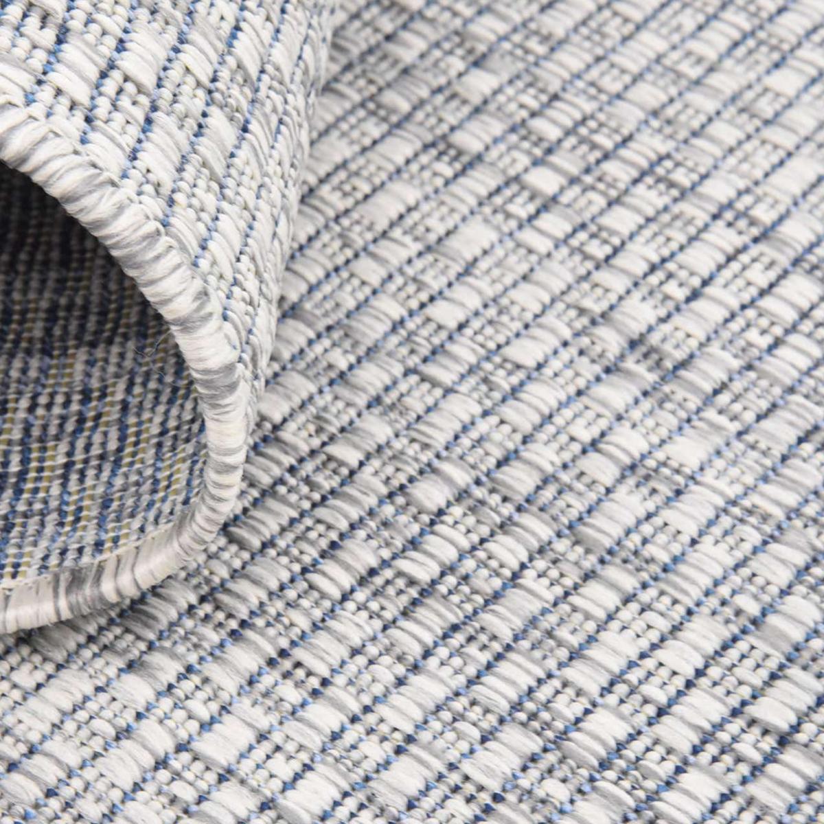 Tapis extérieur gris 120x160 cm