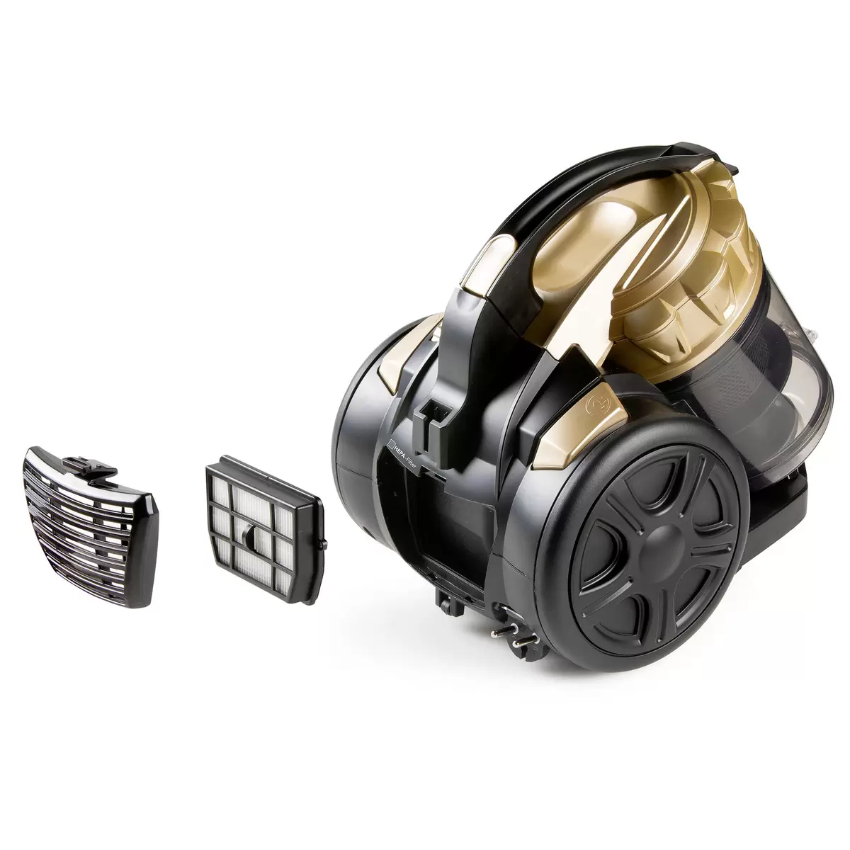 Staubsauger ohne Beutel Domo DO7297S gold,schwarz