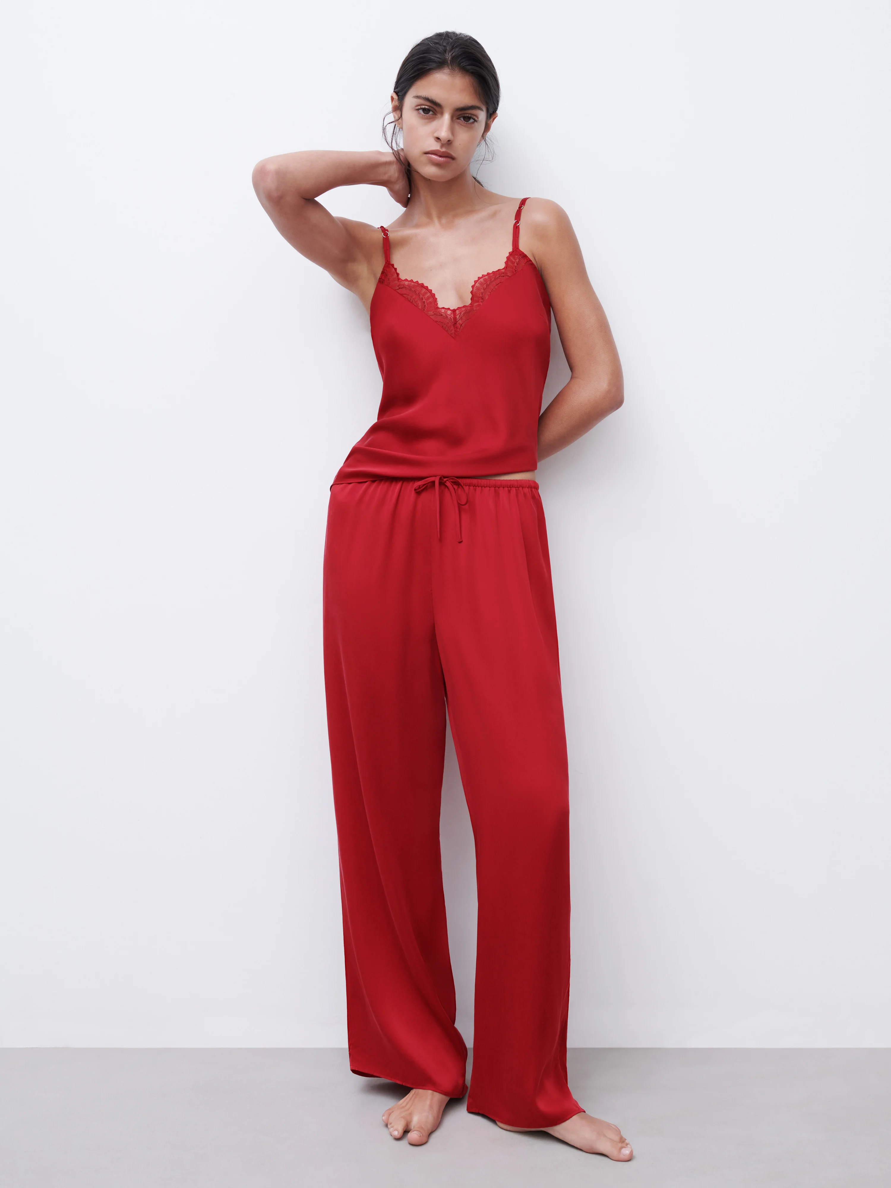 MYSTIC DREAM - Caraco broderie | Rouge