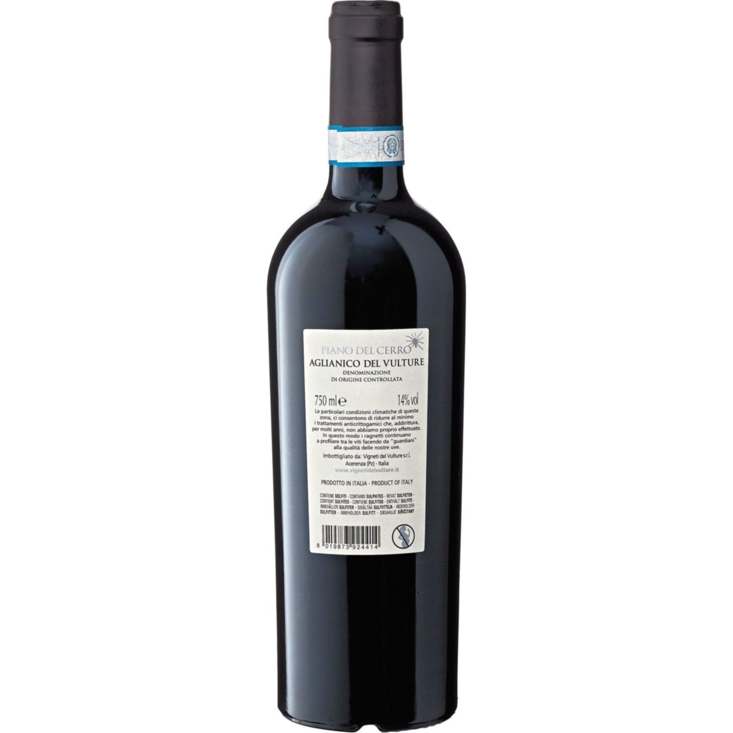 Aglianico del Vulture DOC Piano del Cerro -75cl