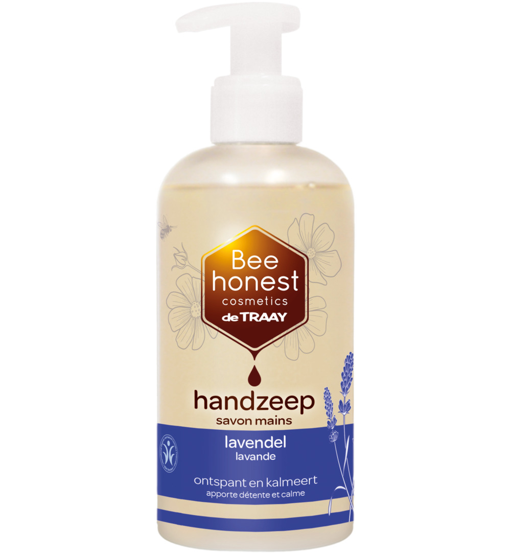 Bee Honest Handzeep lavendel (250 ml)