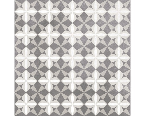 Porseleinen tegeldecoratie Cementine crème mix 15 x 15 x 0,9 cm diverse designs mat R10B